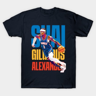 Shai Gilgeous Alexander WPAP T-Shirt